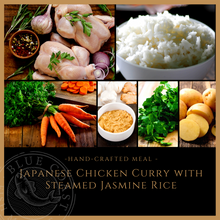 Load image into Gallery viewer, Tuesday Hand-Crafted Meal Japanese Chicken Curry with Steamed Jasmine Rice - served one person