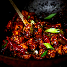 Load image into Gallery viewer, Wednesday Plant-Based Spicy Garlic Tofu with Steamed Golden Quinoa - served one person