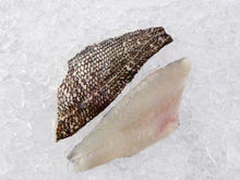 Load image into Gallery viewer, Sea Bass - Black Sea Bass, Fresh, Wild, Skin on, Fillet, Two filet 7.5oz $32 each filet