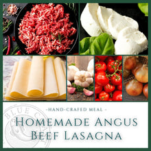 Load image into Gallery viewer, Homemade Angus Beef Lasagna, served eight people