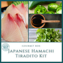 Load image into Gallery viewer, Japanese Hamachi Tiradito Kit - served one person