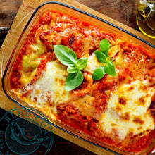 Load image into Gallery viewer, Homemade Angus Beef Lasagna, served eight people