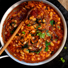Load image into Gallery viewer, Friday Plant-Based Meal - New Mexico Spicy Bean and Vegetable Chili with Steamed Rice - served one person