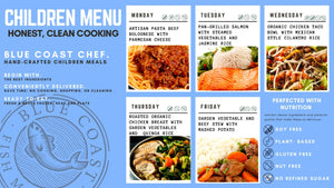 Daily kid menu