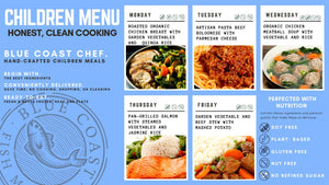 Daily kid menu