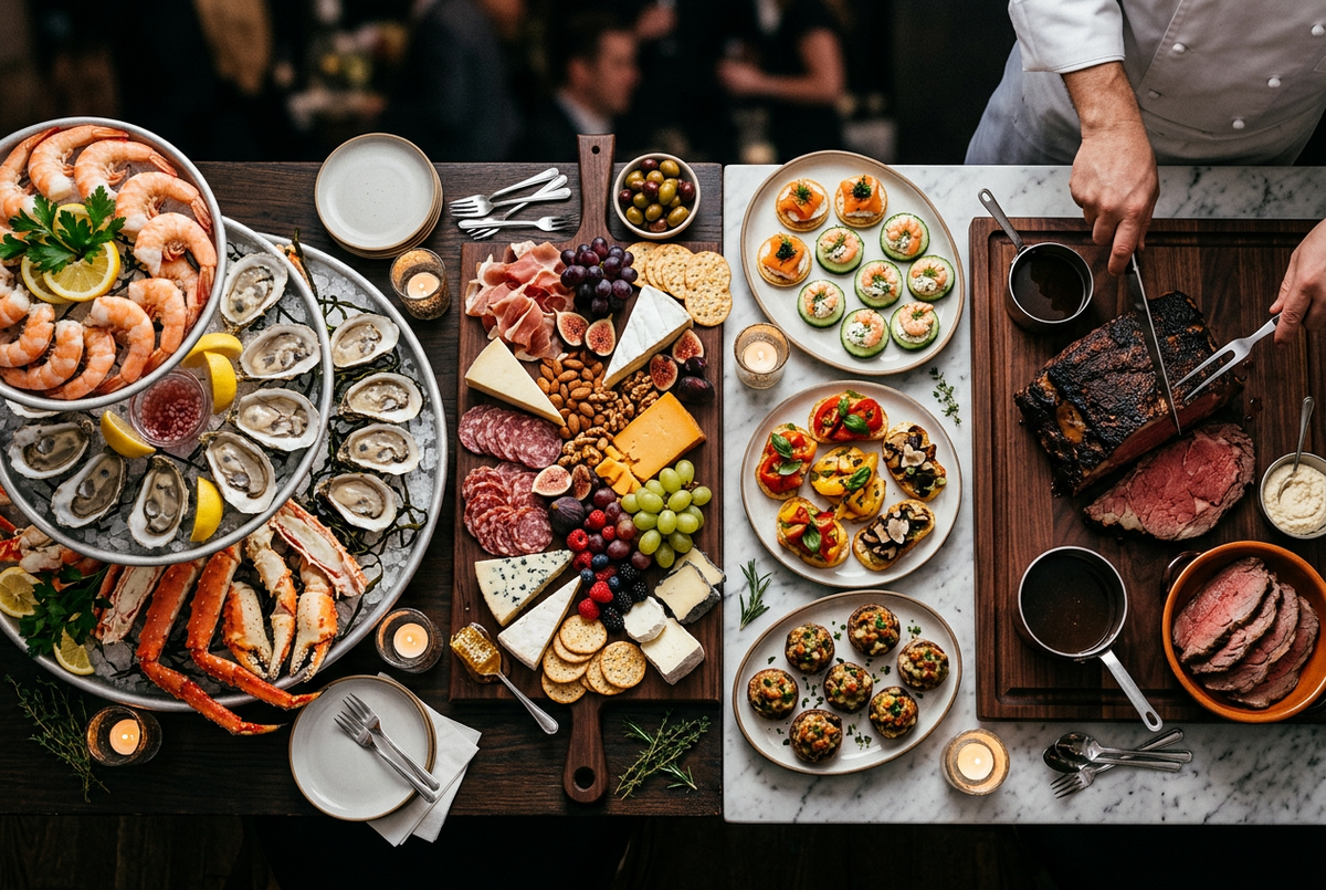 Cocktail and Reception Menu, Email or text to personalized menu and re ...