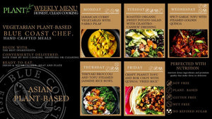 Vegetarian Dinner Weekly Meal Plan (Dorado Only)