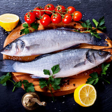 Load image into Gallery viewer, Bronzini - Fresh, Farmed, Whole, 400-600g
