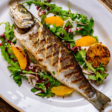 Load image into Gallery viewer, Bronzini - Fresh, Farmed, Whole, 400-600g

