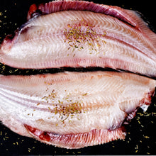 Load image into Gallery viewer, Dover Sole - Fresh, Wild, Skin Off, Whole ~1.3lbs
