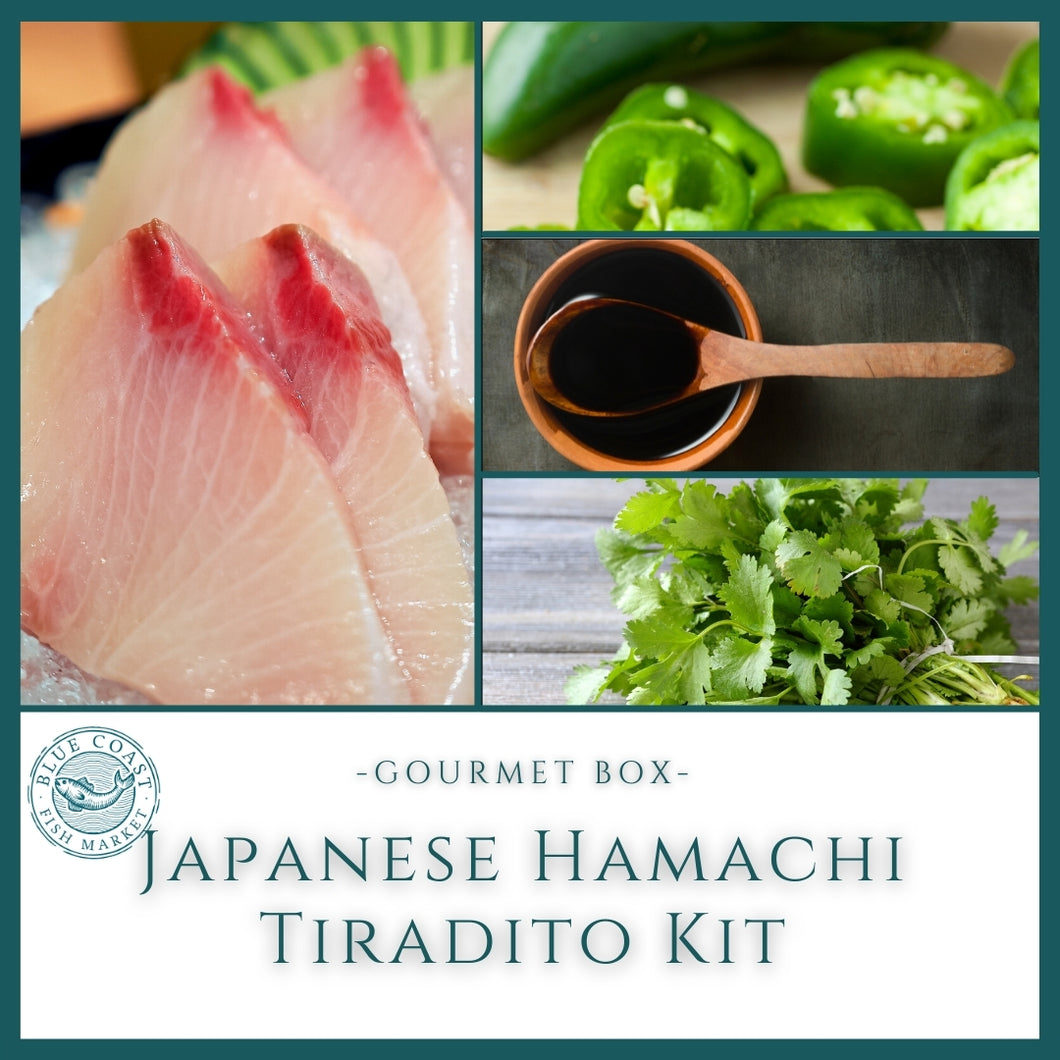Japanese Hamachi Tiradito Kit - served one person