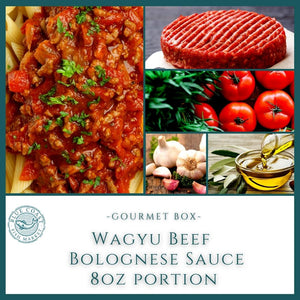 Wagyu Beef Bolognese Sauce 8oz portion - served one person