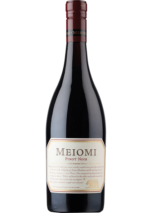 Meiomi Pinot Noir 2018 - Red wine from California - United States 750 ml