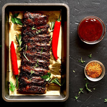 Load image into Gallery viewer, Full Rack St. Louis Ribs with House Special BBQ Rub 56 oz
