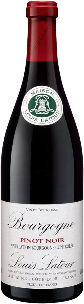 Louis Latour Bourgogne Pinot Noir 2018 Red wine from Bourgogne