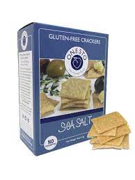 Onesto Sea Salt Crackers 4 oz  Gluten free